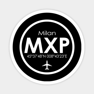 MXP, Milan Malpensa Airport, Italy Magnet